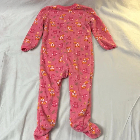 Monkey Bars - long sleeve footed fleece sleeper. Size 24 months - Picture 4 of 4